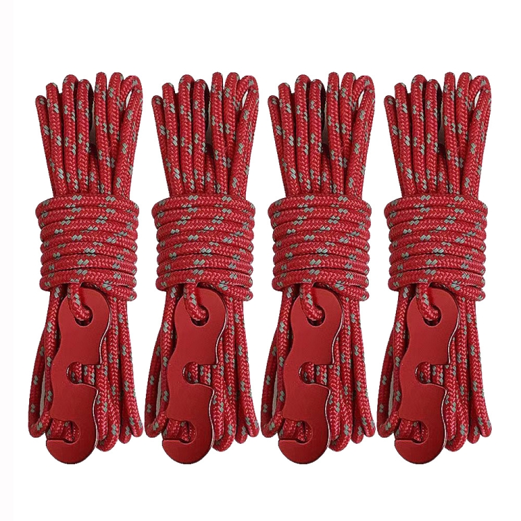4m x 4 Rolls Outdoor Camping Tent Canopy Wind Rope Luminous Multi-Function Wind Rope Buckle Tent Fixed Rope(S Buckle-Red )
4m x 4 Rolls Outdoor Camping Tent Canopy Wind Rope Luminous Multi-Function Wind Rope Buckle Tent Fixed Rope(S Buckle-Red )