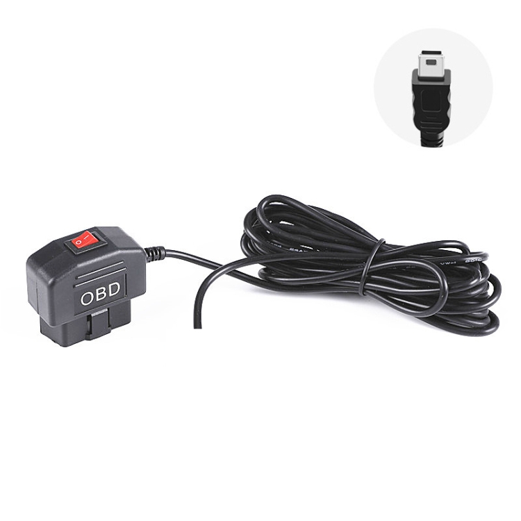 H508 OBD Car Charger Driving Recorder Power Cord 12/24V To 5V With Switch Low Pressure Protection Line, Specification: Mini Straight
H508 OBD Car Charger Driving Recorder Power Cord 12/24V To 5V With Switch Low Pressure Protection Line, Specification: Mini Straight