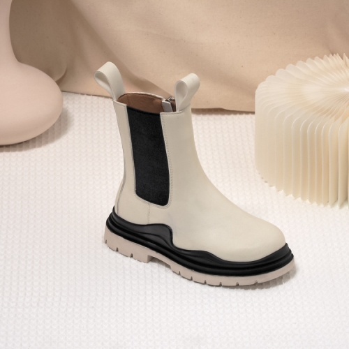 Spring And Autumn Children Martin Boots Leather High-Top Children Boots, Size: 37(Beige Plus Velvet)
Spring And Autumn Children Martin Boots Leather High-Top Children Boots, Size: 37(Beige Plus Velvet)