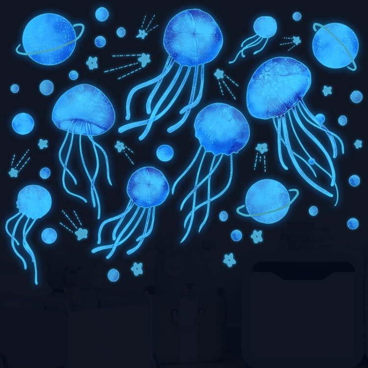 YGP-B109 Cartoon Jellyfish Blue Light Stickers Kids Room Decoration Luminous Stickers
YGP-B109 Cartoon Jellyfish Blue Light Stickers Kids Room Decoration Luminous Stickers
