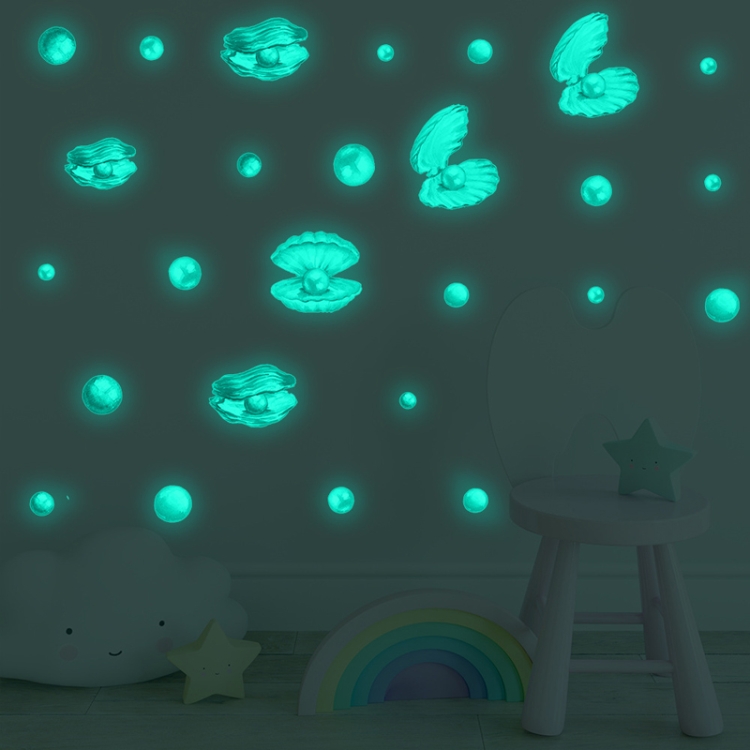 FL10166 Shell Pearl Luminous Sticker Children Room Bedroom Decoration Wall Sticker, Color: Green
FL10166 Shell Pearl Luminous Sticker Children Room Bedroom Decoration Wall Sticker, Color: Green