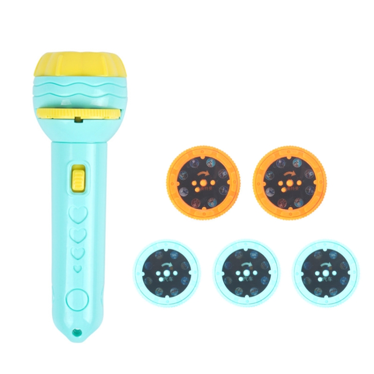 3 Sets Children Early Education Luminous Projection Flashlight, Specification: Green + 40 Patterns
3 Sets Children Early Education Luminous Projection Flashlight, Specification: Green + 40 Patterns
