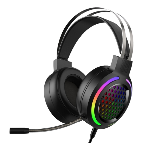 FOREV G99 USB RGBHead-Mounted Wired Headset With Microphone, Style: 7.1 Channel (Colorful Light Black)
FOREV G99 USB RGBHead-Mounted Wired Headset With Microphone, Style: 7.1 Channel (Colorful Light Black)