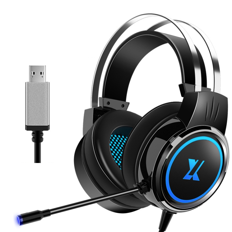 Heir Audio Head-Mounted Gaming Wired Headset With Microphone, Colour: X8 7.1 Sound Upgrade (Black)
Heir Audio Head-Mounted Gaming Wired Headset With Microphone, Colour: X8 7.1 Sound Upgrade (Black)