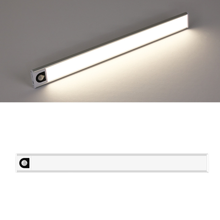Intelligent Automatic Human Body Induction Wireless LED Lamp 60cm(Silver + Neutral Light)
Intelligent Automatic Human Body Induction Wireless LED Lamp 60cm(Silver + Neutral Light)