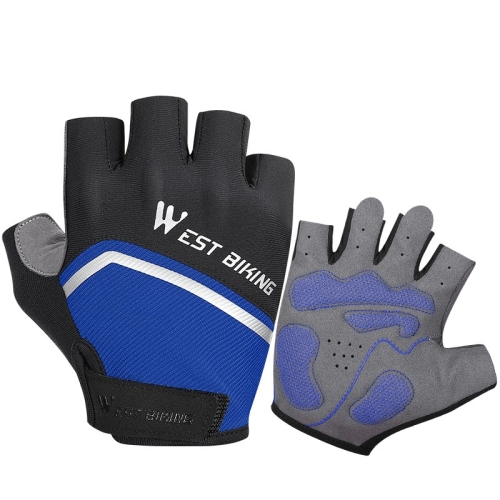 WEST BIKING YP0211222 Bicycle Riding Shock-Absorbing Half-Finger Gloves, Size: L(Black Blue)
WEST BIKING YP0211222 Bicycle Riding Shock-Absorbing Half-Finger Gloves, Size: L(Black Blue)