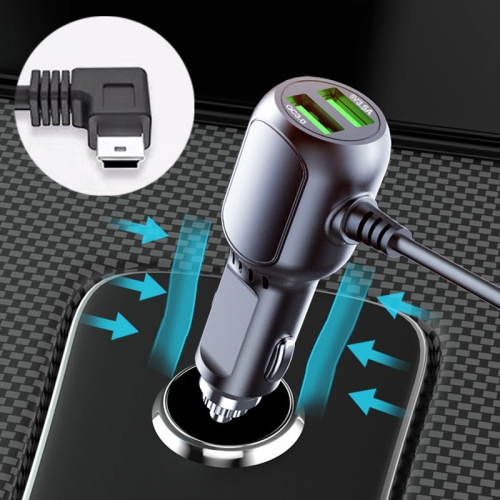 JY-1904 Car Charger Fast Charging Step-Down Line Mini USB Right(Double Drive)
JY-1904 Car Charger Fast Charging Step-Down Line Mini USB Right(Double Drive)