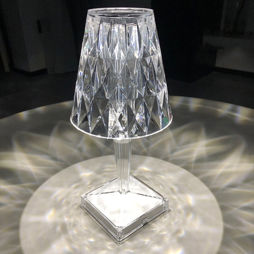 Three-Color Dimming Crystal Touch Atmosphere Table Lamp, Power source: Charging Type(2W)
Three-Color Dimming Crystal Touch Atmosphere Table Lamp, Power source: Charging Type(2W)