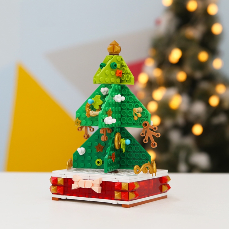DIY Christmas Building Blocks Toys Desktop Decoration, Style: Jewelry Tree-215 PCS
DIY Christmas Building Blocks Toys Desktop Decoration, Style: Jewelry Tree-215 PCS