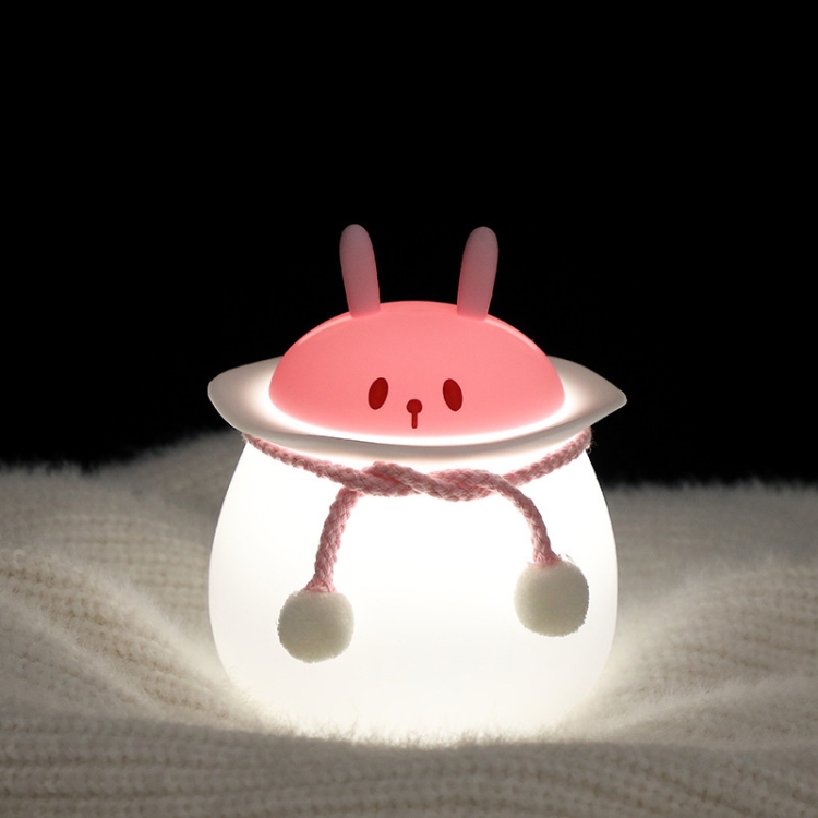 Smart Sensor USB Bedside Silicone Night Light, Style: Voice Control-Pink Rabbit
Smart Sensor USB Bedside Silicone Night Light, Style: Voice Control-Pink Rabbit