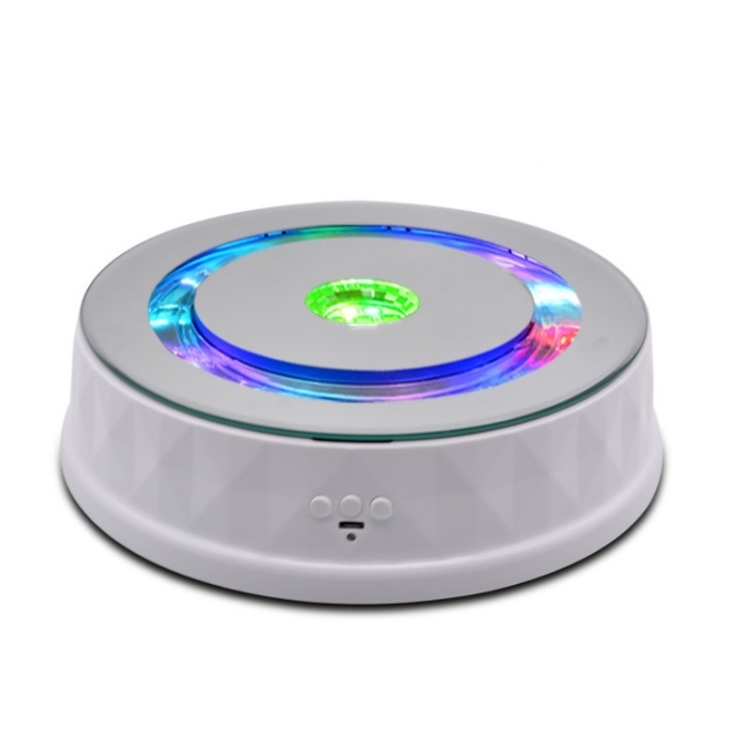 LED Light Electric Rotating Turntable Display Stand Video Shooting Props Turntable(White)
LED Light Electric Rotating Turntable Display Stand Video Shooting Props Turntable(White)