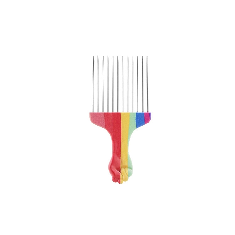 3 PCS Printed Steel Pin Pick Hair Comb Retro Oil Head Style Comb, Color Classification: Rainbow K4
3 PCS Printed Steel Pin Pick Hair Comb Retro Oil Head Style Comb, Color Classification: Rainbow K4