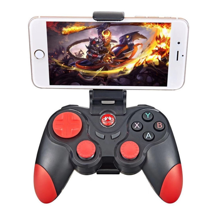 GEN GAME NEW S5 Wireless Bluetooth Gamepad With Bracket For Android / IOS System
GEN GAME NEW S5 Wireless Bluetooth Gamepad With Bracket For Android / IOS System