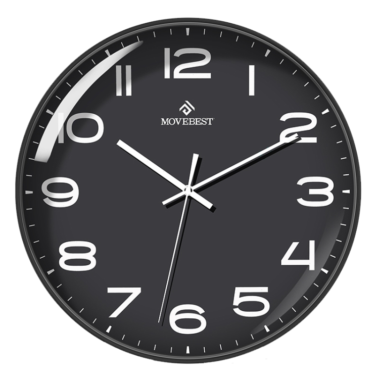 MOVEBEST 12 Inch Living Room Wall Clock Home Plastic Watch, Style: G2001 Black Surface Black Frame
MOVEBEST 12 Inch Living Room Wall Clock Home Plastic Watch, Style: G2001 Black Surface Black Frame