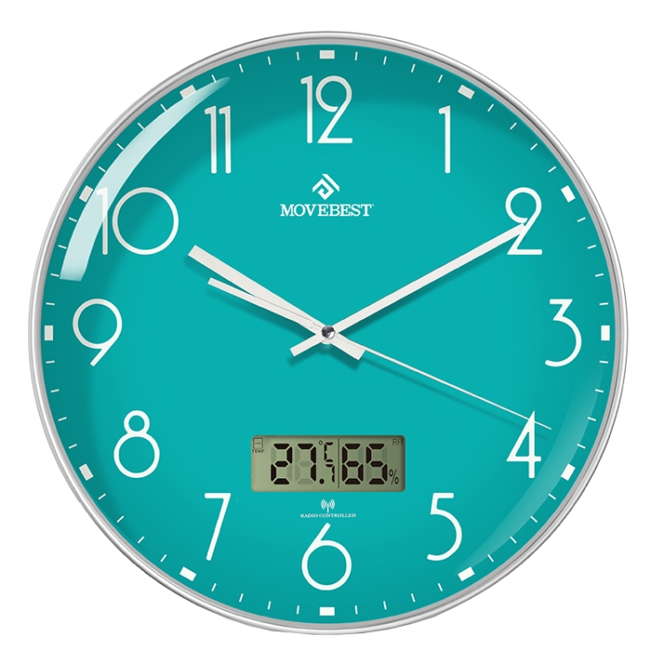 MOVEBEST 12 Inch Living Room Wall Clock Home Plastic Watch, Style: G2001-L Green Surface White Frame
MOVEBEST 12 Inch Living Room Wall Clock Home Plastic Watch, Style: G2001-L Green Surface White Frame