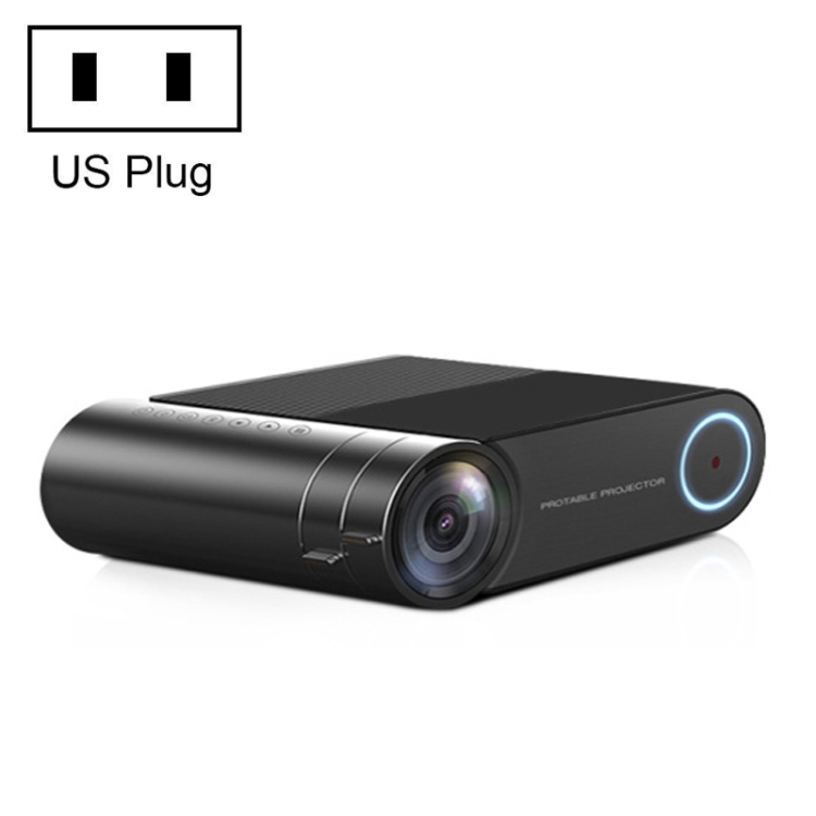 YG550 Home LED Small HD 1080P Projector, Specification: US Plug(Regular Version)
YG550 Home LED Small HD 1080P Projector, Specification: US Plug(Regular Version)