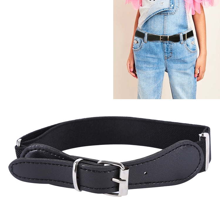2 PCS Kids Polyester + PU Leather Square Pin Buckle Adjustable Elastic Belt, Length:65cm(Black)
2 PCS Kids Polyester + PU Leather Square Pin Buckle Adjustable Elastic Belt, Length:65cm(Black)