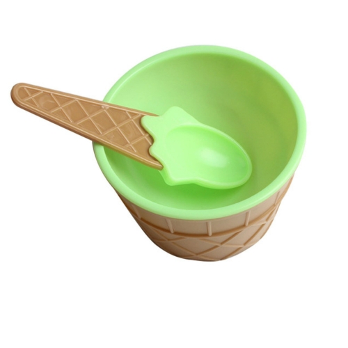 2 PCS Kids Ice Cream Bowl Spoon Set Durable Gifts Lovely Dessert Bowl DIY Tools(Green)
2 PCS Kids Ice Cream Bowl Spoon Set Durable Gifts Lovely Dessert Bowl DIY Tools(Green)