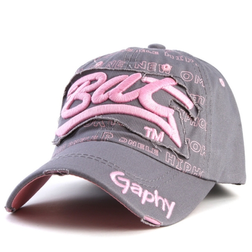 Embroidery Letter Pattern Adjustable Curved Eaves Baseball Cap, Head Circumference: 54-62cm(gray pink)
Embroidery Letter Pattern Adjustable Curved Eaves Baseball Cap, Head Circumference: 54-62cm(gray pink)