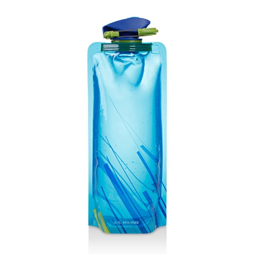 700ml Reusable Sports Travel Portable Collapsible Folding Drink Water Bottle(Blue)
700ml Reusable Sports Travel Portable Collapsible Folding Drink Water Bottle(Blue)