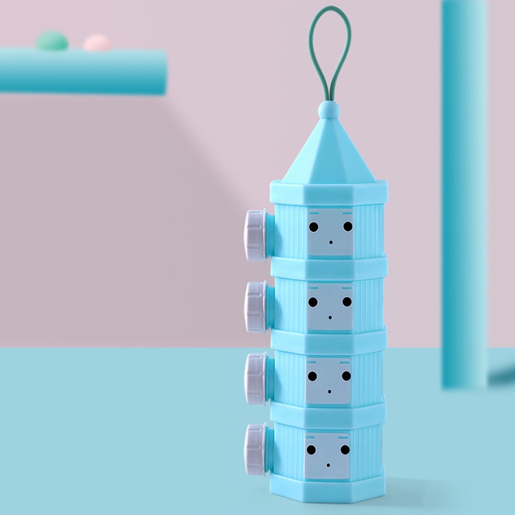Outdoor Portable Detachable Layered Milk Powder Box Baby Sealed Milk Powder Box, Specification:4 Grids(Blue)
Outdoor Portable Detachable Layered Milk Powder Box Baby Sealed Milk Powder Box, Specification:4 Grids(Blue)