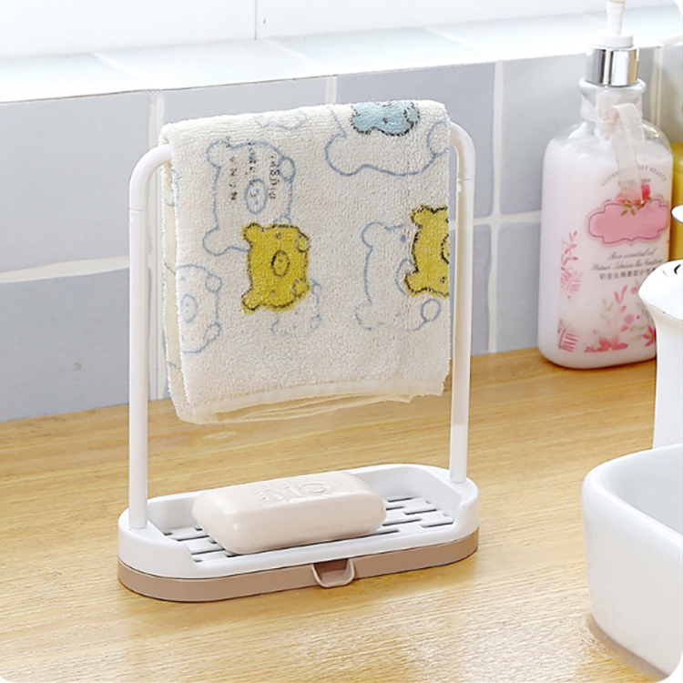 Hanging Bathroom Kitchen Towel Rack Hanging Holder Storage Rack Towel Drain Shelf(Beige)
Hanging Bathroom Kitchen Towel Rack Hanging Holder Storage Rack Towel Drain Shelf(Beige)