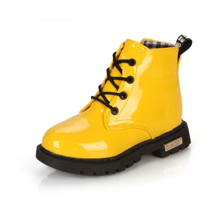 Kids Shoes PU Leather Lace Up High Children Sneakers Autumn Winter Children Shoes Cloth Shoes, Shoe Size:34(Yellow)
Kids Shoes PU Leather Lace Up High Children Sneakers Autumn Winter Children Shoes Cloth Shoes, Shoe Size:34(Yellow)
