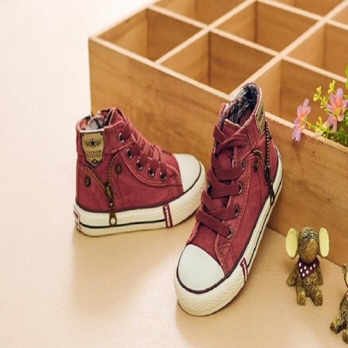 Denim Canvas Sports Breathable Children Flat Boots Shoes, Size:30(Orange Red)
Denim Canvas Sports Breathable Children Flat Boots Shoes, Size:30(Orange Red)