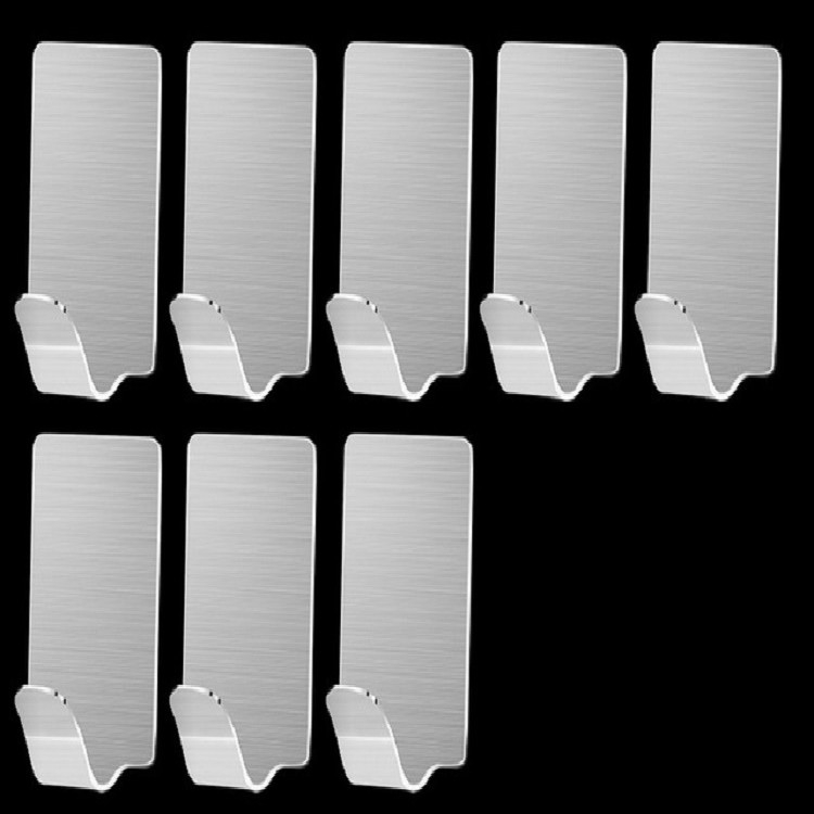 8 PCS Wide Hook Wall Free Punch Hook Stainless Steel Kitchen Bathroom Glue Hook Coat Hook
8 PCS Wide Hook Wall Free Punch Hook Stainless Steel Kitchen Bathroom Glue Hook Coat Hook