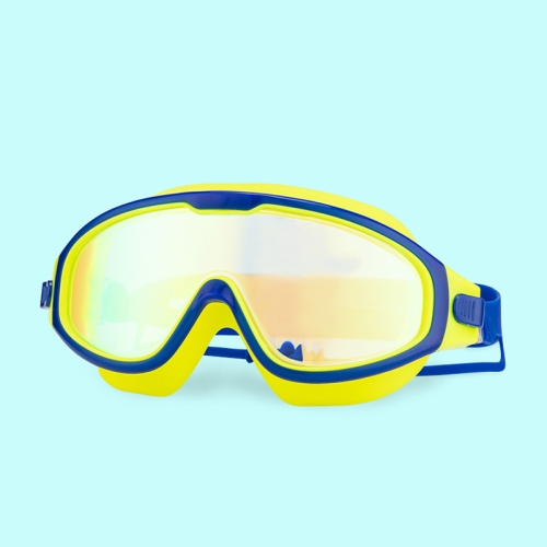 Children Professional Waterproof and Anti-fog HD Big Frame Swimming Glasses with Earplugs(Electroplating Yellow Blue)
Children Professional Waterproof and Anti-fog HD Big Frame Swimming Glasses with Earplugs(Electroplating Yellow Blue)