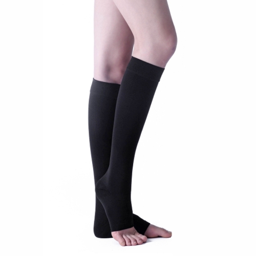 Unisex Medical Shaping Elastic Socks Secondary Tube Decompression Medical Varicose Stockings, Size:M(Black Color - Open Toe)
Unisex Medical Shaping Elastic Socks Secondary Tube Decompression Medical Varicose Stockings, Size:M(Black Color - Open Toe)