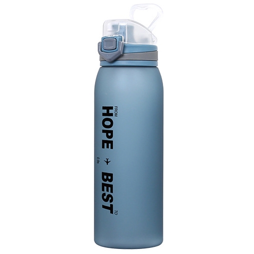 Fitness Matte Outdoor Sports Bottle Lock Type Bounce Bottle, Capacity:900ML(Dark Blue)
Fitness Matte Outdoor Sports Bottle Lock Type Bounce Bottle, Capacity:900ML(Dark Blue)