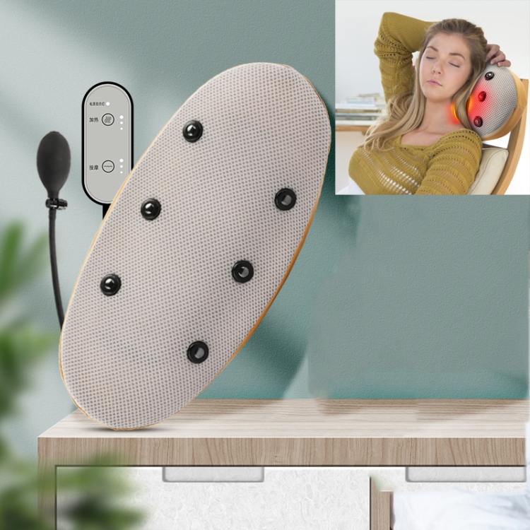 Multifunctional Home Car Cervical Vertebra Massager Relieve Neck Shoulder and Waist Massage Pillow, Style:Ordinary Paragraph, Plug Type:US Plug
Multifunctional Home Car Cervical Vertebra Massager Relieve Neck Shoulder and Waist Massage Pillow, Style:Ordinary Paragraph, Plug Type:US Plug