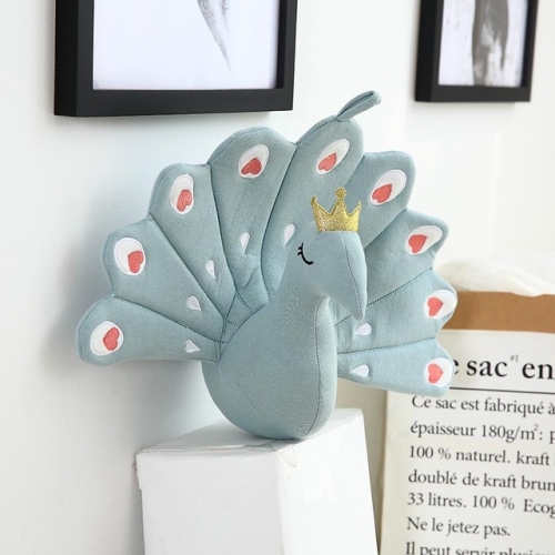 Plush Peacock Toy Animal Cotton Cloth Baby Comfort Pillow Children Room Decoration Girls Birthday Creative Gift(Blue)
Plush Peacock Toy Animal Cotton Cloth Baby Comfort Pillow Children Room Decoration Girls Birthday Creative Gift(Blue)