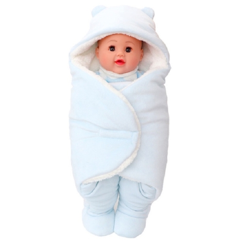 Spring and Autumn Thick Baby Hooded with Feet and Bedding, Size:M(Suit for Baby of 4-6M)(Blue)
Spring and Autumn Thick Baby Hooded with Feet and Bedding, Size:M(Suit for Baby of 4-6M)(Blue)