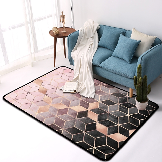 Geometric Pattern Bedroom Door Rug Decorative Mat, Size:160x230cm(Black Gold)
Geometric Pattern Bedroom Door Rug Decorative Mat, Size:160x230cm(Black Gold)