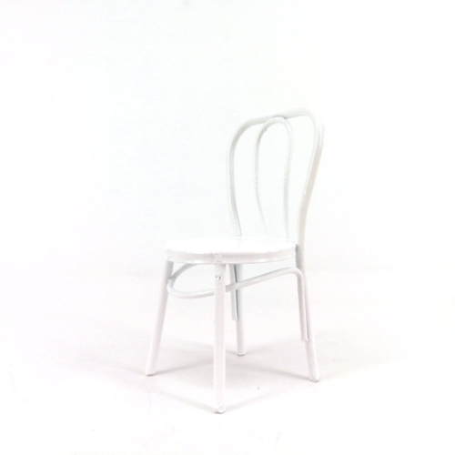 Miniature Doll House Iron Chair Model Furniture Children's Educational Toys(White)
Miniature Doll House Iron Chair Model Furniture Children's Educational Toys(White)