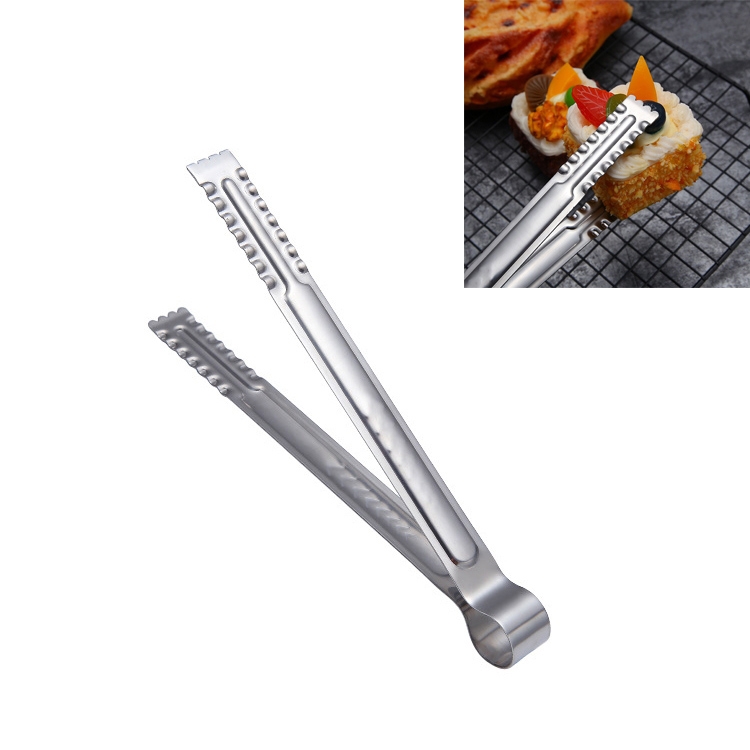10 PCS Stainless Steel Food Clip Bread Barbecue Clip Steak Buffet Clip, Size:9 inches
10 PCS Stainless Steel Food Clip Bread Barbecue Clip Steak Buffet Clip, Size:9 inches