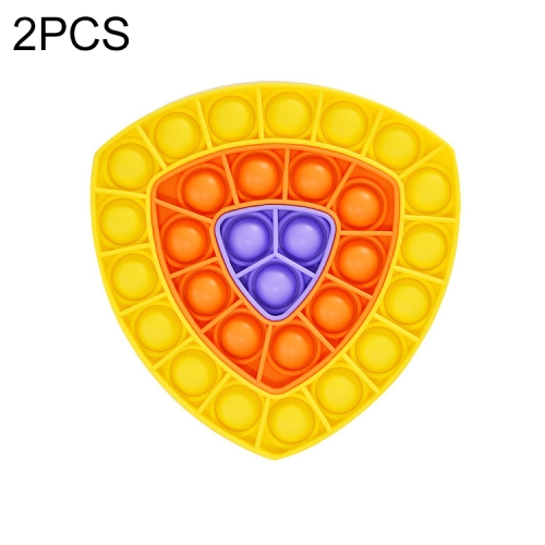 2 PCS Children Silicone Desktop Educational Decompression Toy, Style: Triangle
2 PCS Children Silicone Desktop Educational Decompression Toy, Style: Triangle