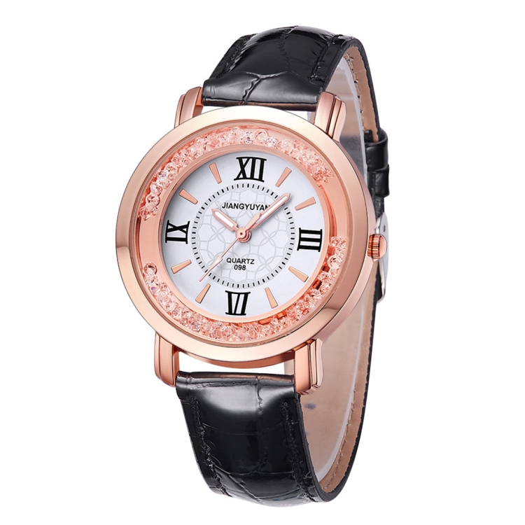 1745 JIAYUYAN Fashion Women Quartz Wrist Watch with PU Leather Band and Alloy Watch Case(Black)
1745 JIAYUYAN Fashion Women Quartz Wrist Watch with PU Leather Band and Alloy Watch Case(Black)
