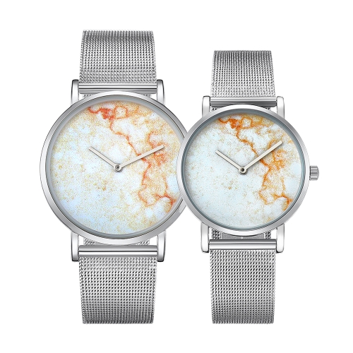 CAGARNY 6812 Round Dial Alloy Silver Case Fashion Couple Watch Men & Women Lover Quartz Watches with Stainless Steel Band
CAGARNY 6812 Round Dial Alloy Silver Case Fashion Couple Watch Men & Women Lover Quartz Watches with Stainless Steel Band