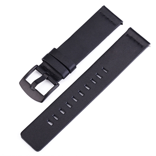 Smart Watch Black Buckle Leather Wrist Strap for Apple Watch / Galaxy Gear S3 / Moto 360 2nd, Specification: 18mm (Black)
Smart Watch Black Buckle Leather Wrist Strap for Apple Watch / Galaxy Gear S3 / Moto 360 2nd, Specification: 18mm (Black)