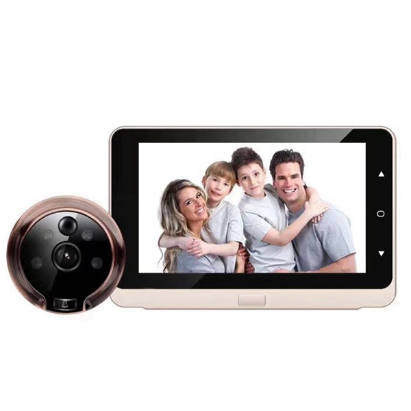 N08 2.0 Million Pixels 5.0 inch OLED Screen Smart Cat Eye Video Doorbell (Gold)
N08 2.0 Million Pixels 5.0 inch OLED Screen Smart Cat Eye Video Doorbell (Gold)