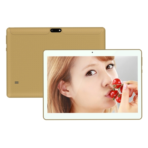 

Y11 3G Phone Call Tablet PC, 10.1 inch, 1GB+16GB, Android 4.4 MTK6582 Quad Core 1.3GHz, Support Dual SIM / WiFi / Bluetooth / GPS / OTG(Gold)