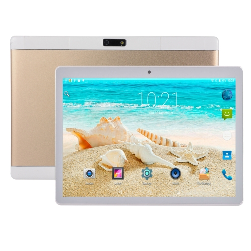 

M3 3G Phone Call Tablet PC, 10.1 inch, 2GB+32GB, Android 4.4 MTK6592 Octa Core 1.3GHz, Dual SIM, Support GPS, OTG, WiFi, Bluetooth(Gold)
