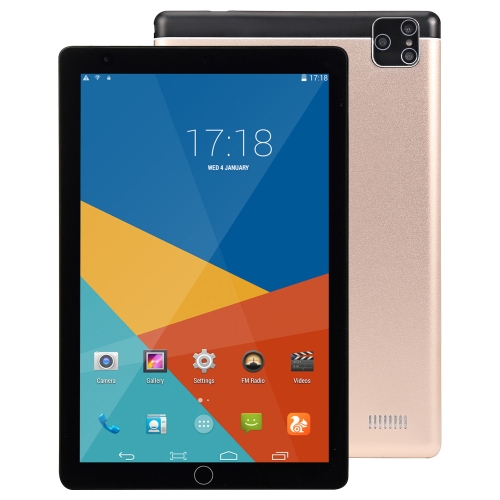 BDF P8 3G Phone Call Tablet PC, 10 inch, 1GB+16GB, Android 5.1, MTK6592 Octa Core Cortex-A7, Support Dual SIM & Bluetooth & WiFi & GPS, EU Plug(Gold)
BDF P8 3G Phone Call Tablet PC, 10 inch, 1GB+16GB, Android 5.1, MTK6592 Octa Core Cortex-A7, Support Dual SIM & Bluetooth & WiFi & GPS, EU Plug(Gold)