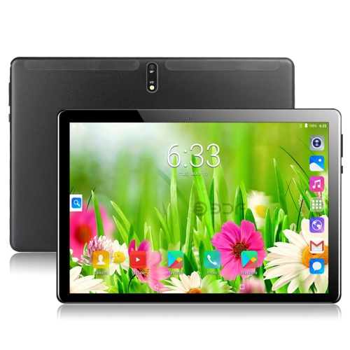 

BDF M107 4G Phone Call Tablet PC, 10.1 inch, 2GB+32GB, Android 9.0, SC9863A Octa Core Cortex-A55, Support Dual SIM & Bluetooth & WiFi & GPS, EU Plug(Black)