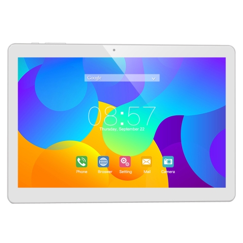 

Cube T10 Tablet PC, 2GB+32GB, 4G Phone Call, 10.1 inch Android 6.0 MTK8783 Octa Core up to 1.3GHz, OTG, WiFi, BT, FM, GPS(White)