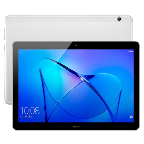 

Huawei MediaPad T3 10 AGS-W09, 9.6 inch, 2GB+16GB, Official Global ROM, EMUI 5.1 (Based on Android 7.0), Qualcomm SnapDragon 425 Quad Core, Dual Band WiFi(Grey)