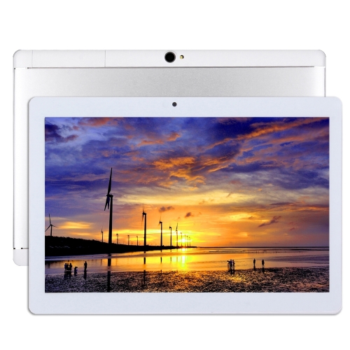 

4G Phone Call, Tablet PC, 10.1 inch, 2GB+32GB, Support Google Play, Android 7.0 MTK6753 Cortex-A53 Octa Core 1.5GHz, Dual SIM, Support GPS, OTG, WiFi, Bluetooth(White)